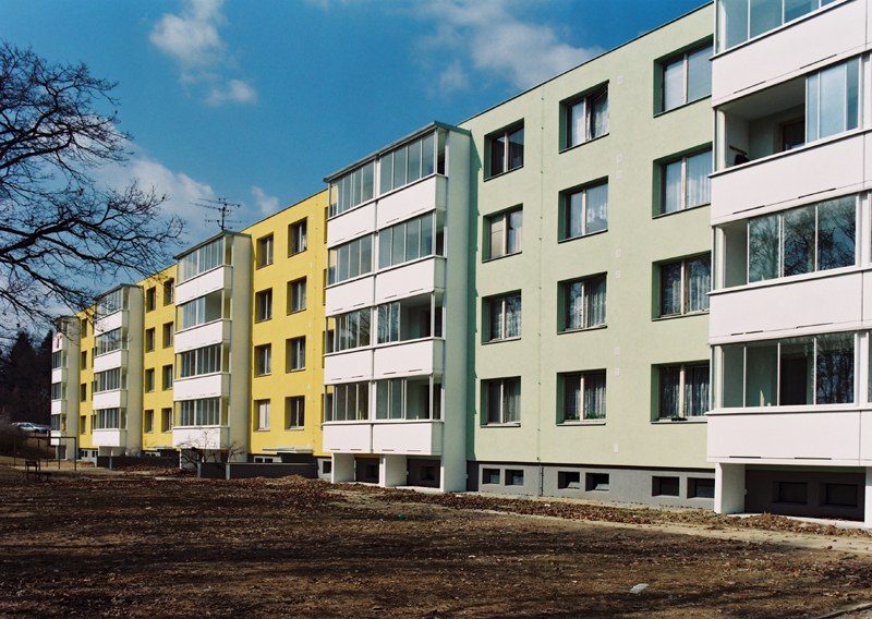 Renovation of residential buildings in Brno-Kohoutovice