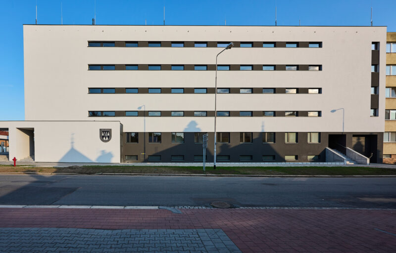 Reconstruction of an apartment building in Kroměříž